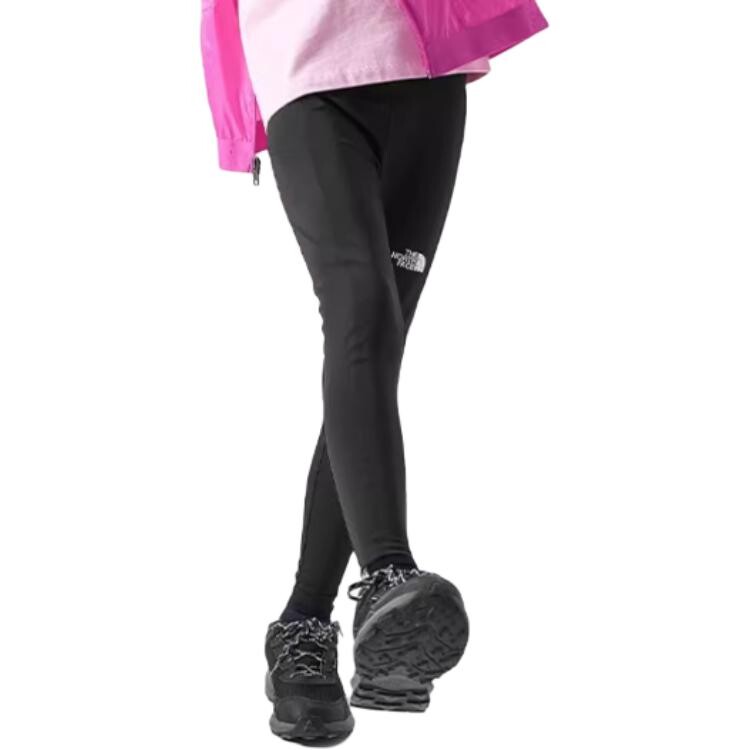 Детские трикотажные спортивные штаны The North Face, черный — фото 4