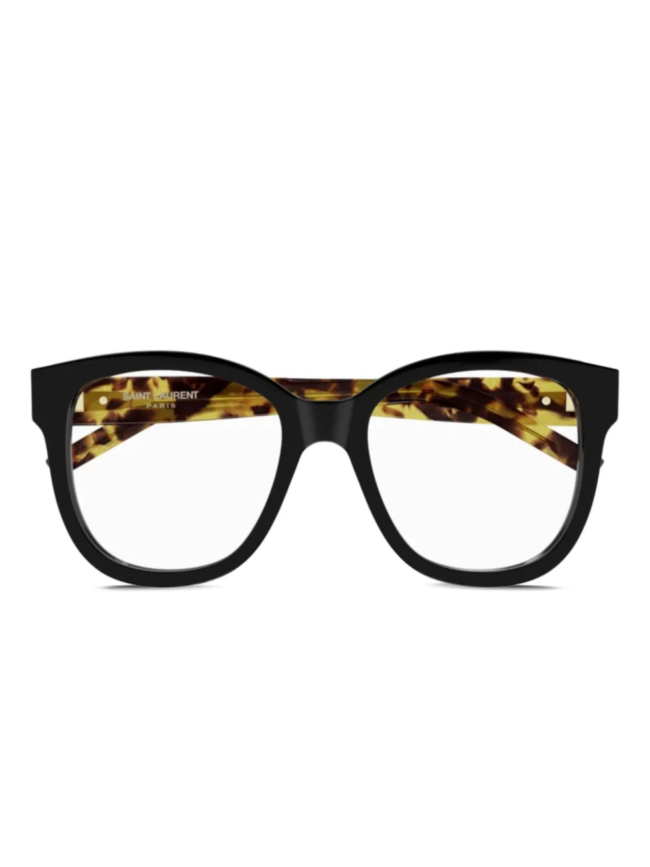 

Очки Saint Laurent Eyewear в квадратной оправе, черный