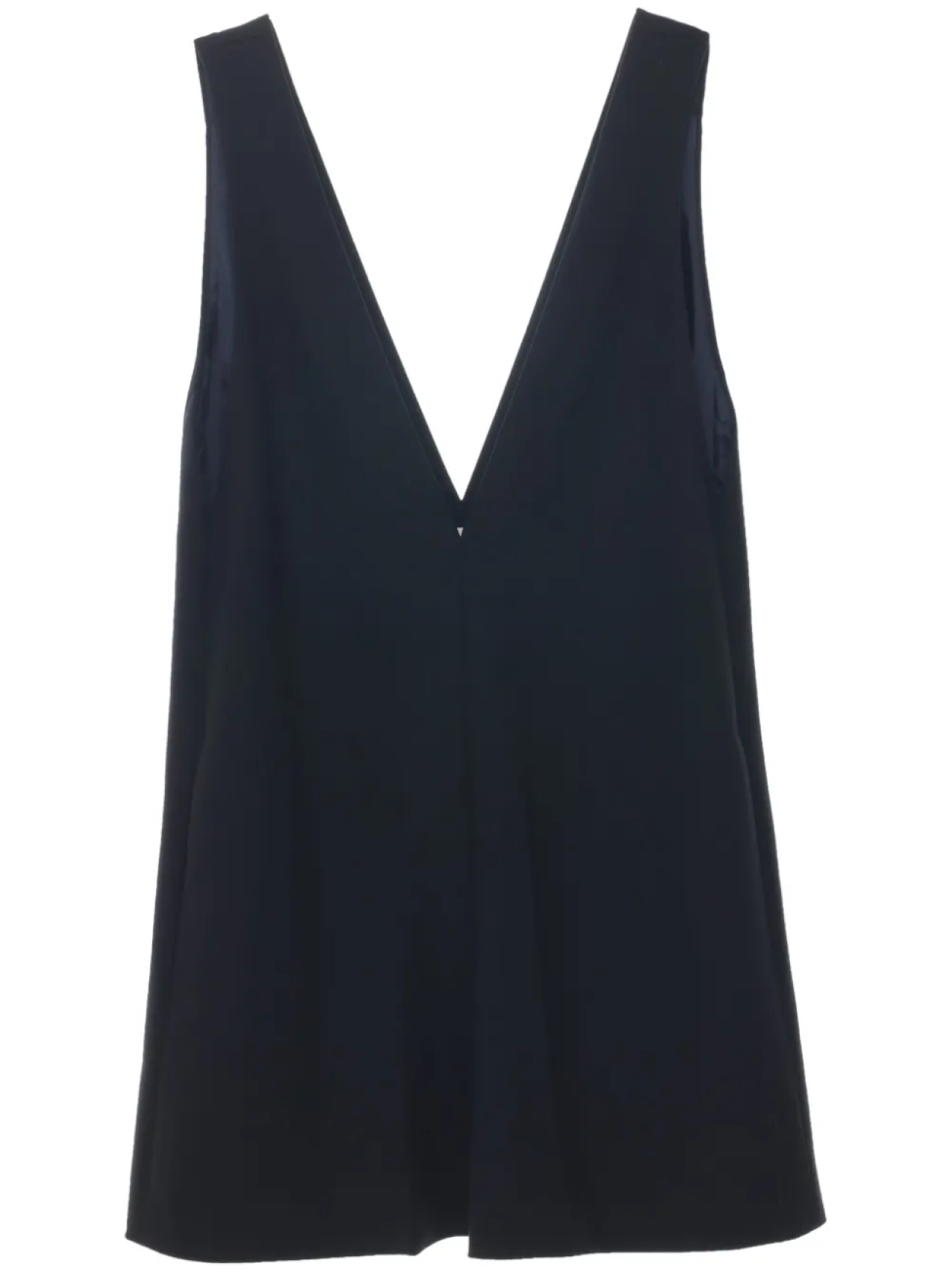

Carven платье с V-образным вырезом, синий