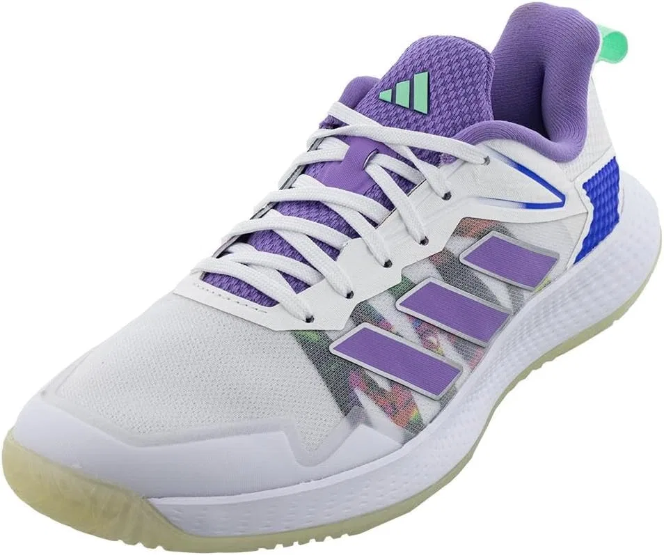 Кроссовки теннисные adidas, White/Violet Fusion/Lucid Blue — фото 2
