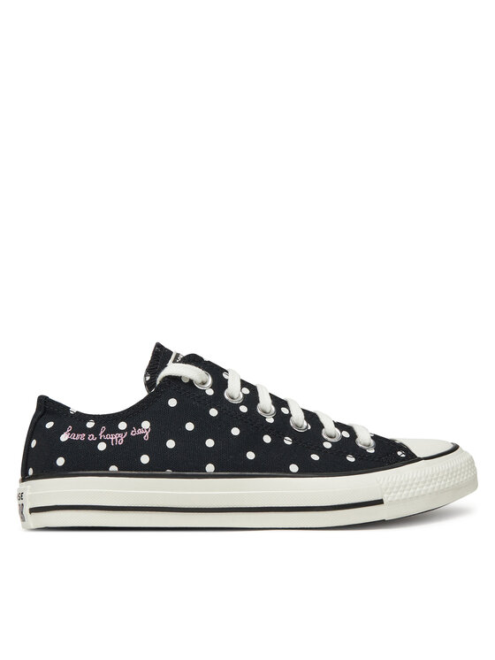 Тканевые кроссовки Chuck Taylor All Star Polka Dots A12570C Converse, черный