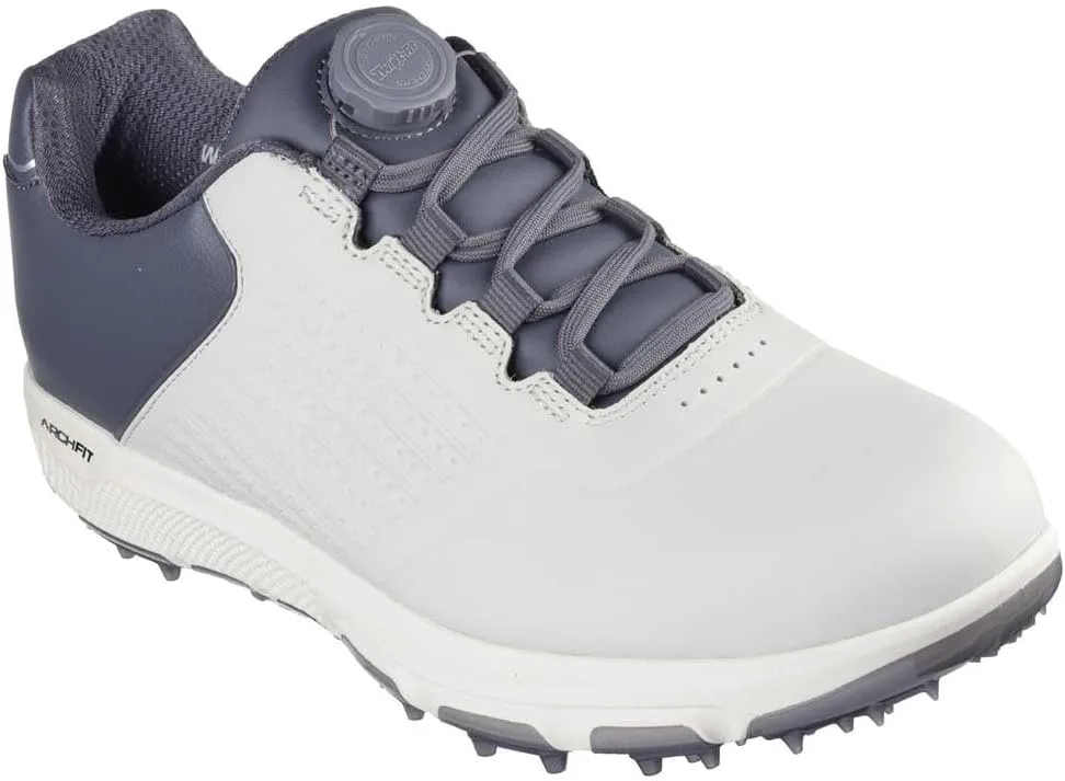 Мужские водонепроницаемые гольф-ботинки Skechers Pro 6, светло-серый — фото 3