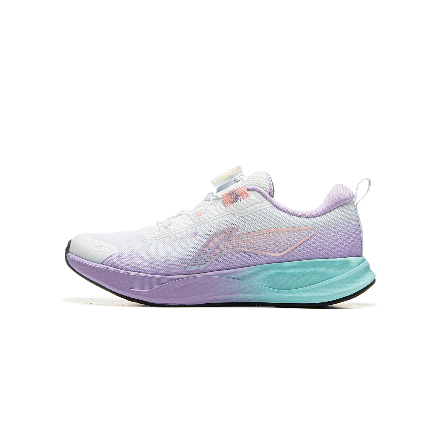 

LINING YOUNG Беговые амортизирующие поддерживающие детские кроссовки Standard White/Vero Rose Purple Kids'