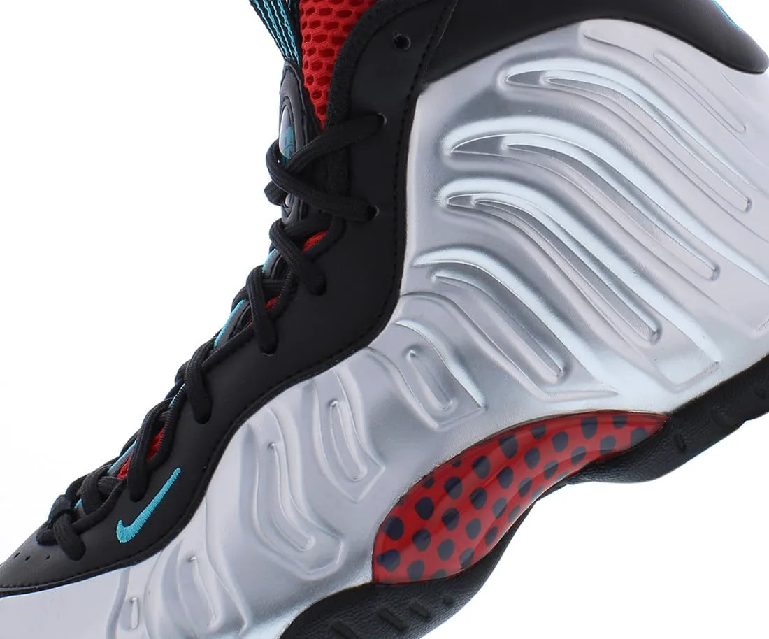 Кроссовки Nike Little Posite One GS 'Royal' (FV5365 400), металлик серебристый — фото 2