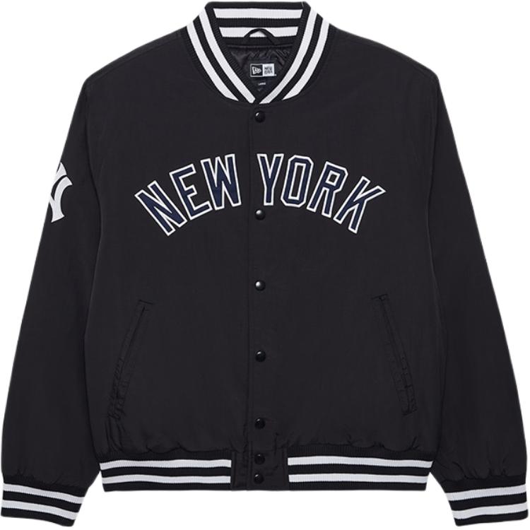 

New Era Бейсбольная куртка MLB унисекс черная, Black
