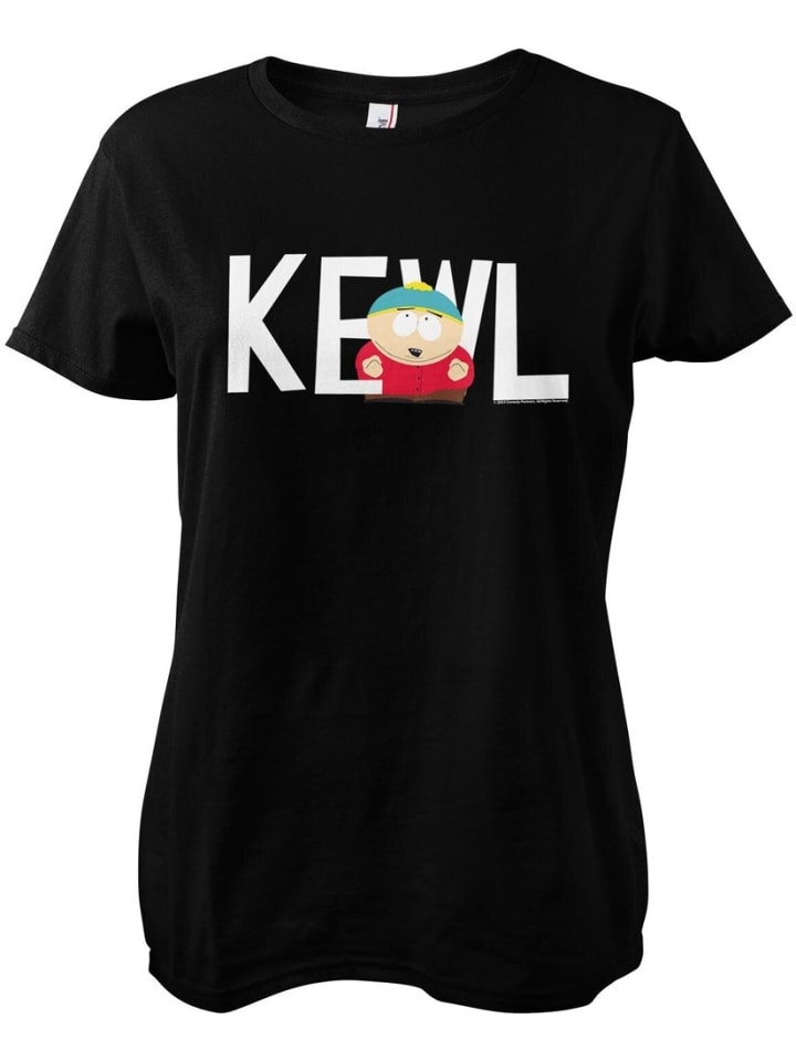 

Футболка Kewl Girly Tee черного цвета South Park, Черный, Футболка Kewl Girly Tee черного цвета South Park