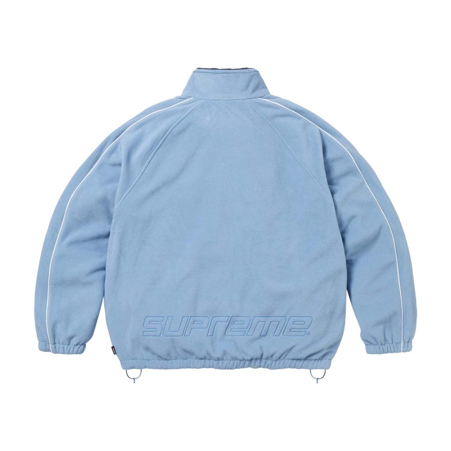 Спортивная куртка Supreme Polartec Reversible Track Jacket 'Nav' — фото 4