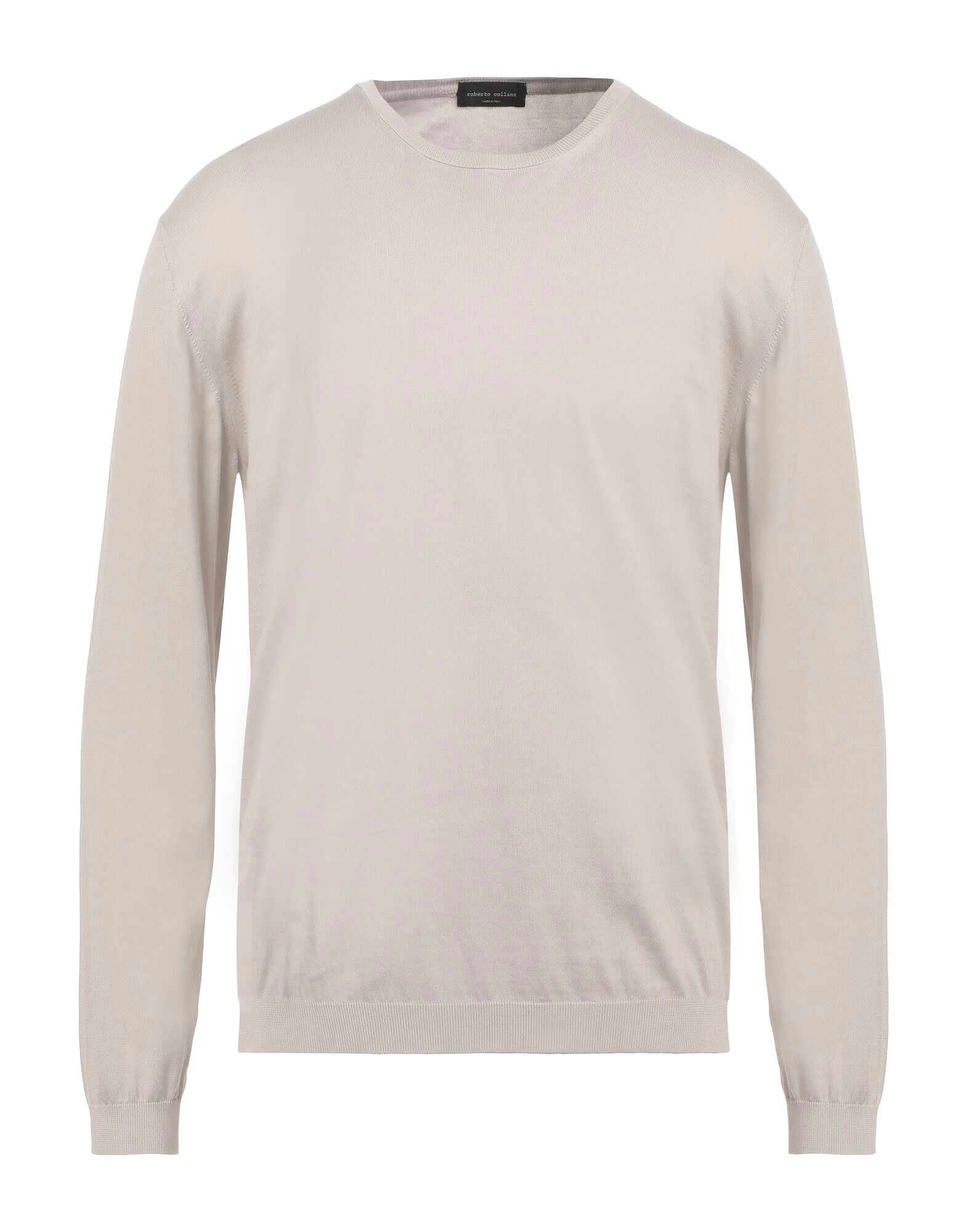 

Свитер Sea Island Roberto Collina, светло-серый