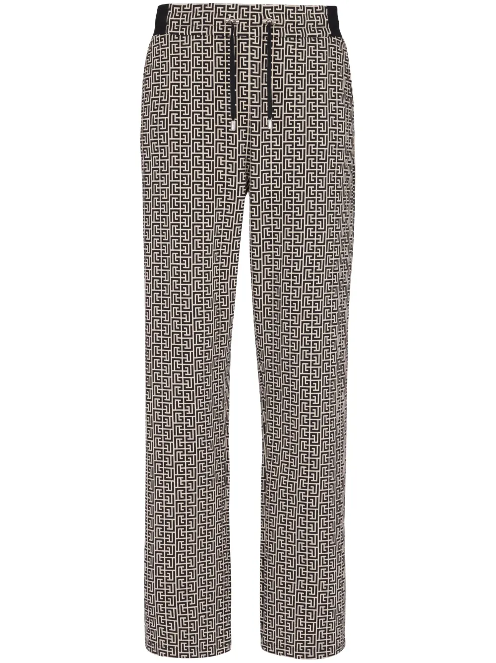 

Спортивные брюки с кулиской BALMAIN, черный