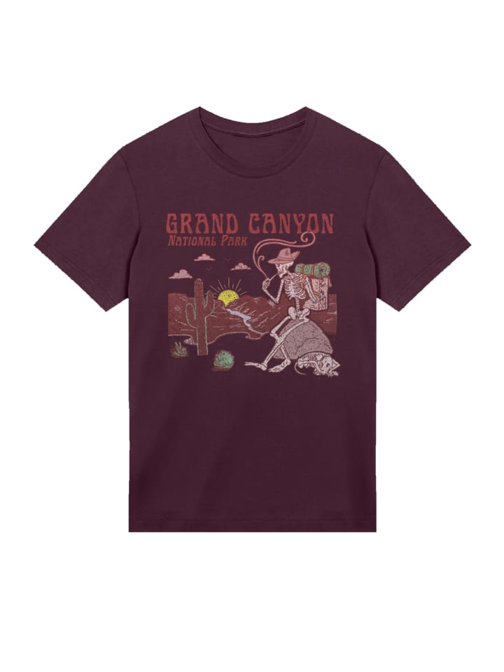 

Футболка с надписью Национальные парки США: Гранд-Каньон, рассвет бордового цвета F4NT4STIC, Красный, Футболка с надписью Национальные парки США: Гранд-Каньон, рассвет бордового цвета F4NT4STIC