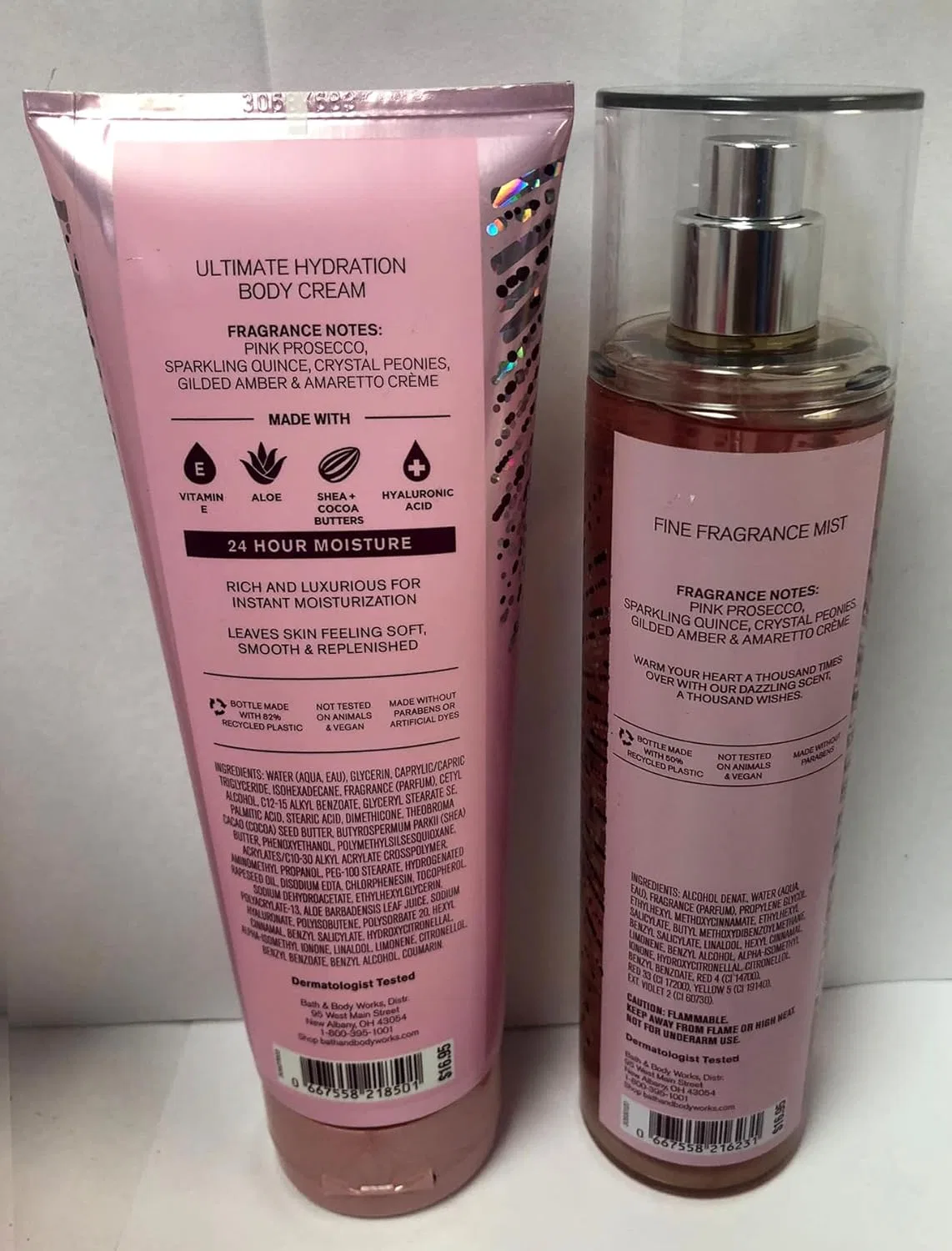 Набор косметики A Thousand Wishes от Bath & Body Works: парфюмированная вода и крем для тела — фото 2