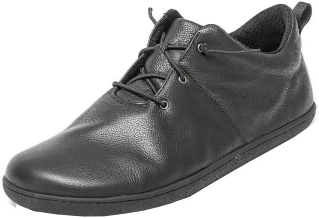 Кроссовки Sole Runner Deimos изготовлены из черной кожи, унисекс, подходят для ходьбы и боя — фото 3
