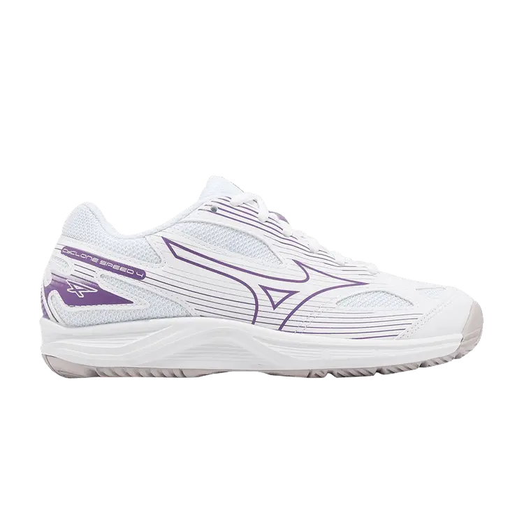 

Кроссовки Mizuno Wmns Cyclone Speed 4 White Patrician Purple, белый