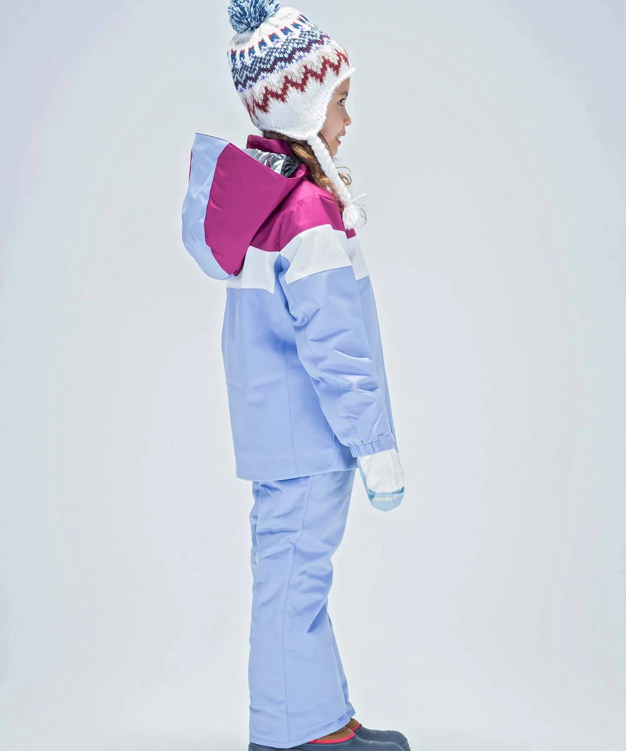 Детский лыжный костюм Ice Tiara Junior Two-piece phenix, желтый — фото 4