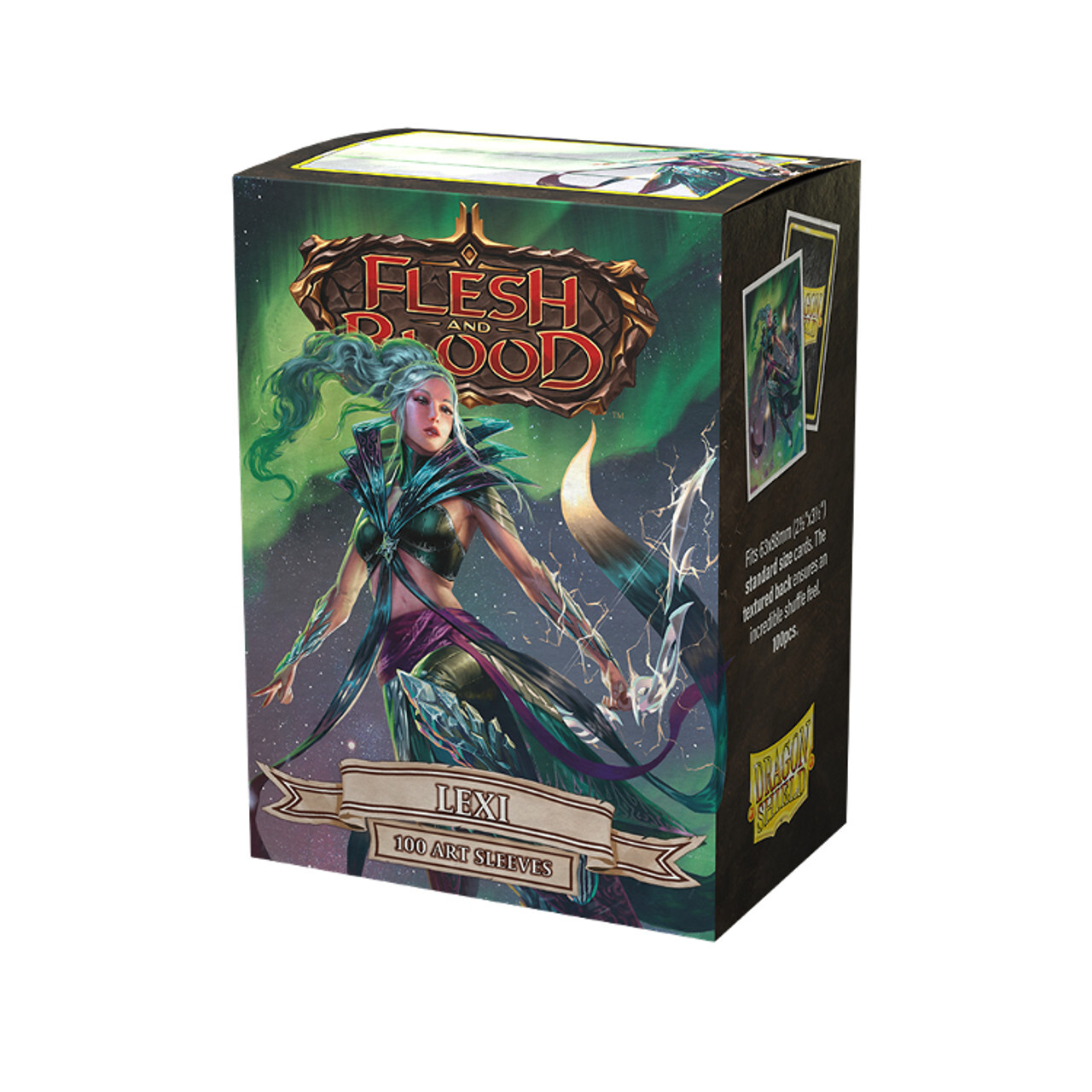 

Карточная игра Dragon Shield: Flesh & Blood - Lexi - Art, Matte Card Sleeves (100ct)