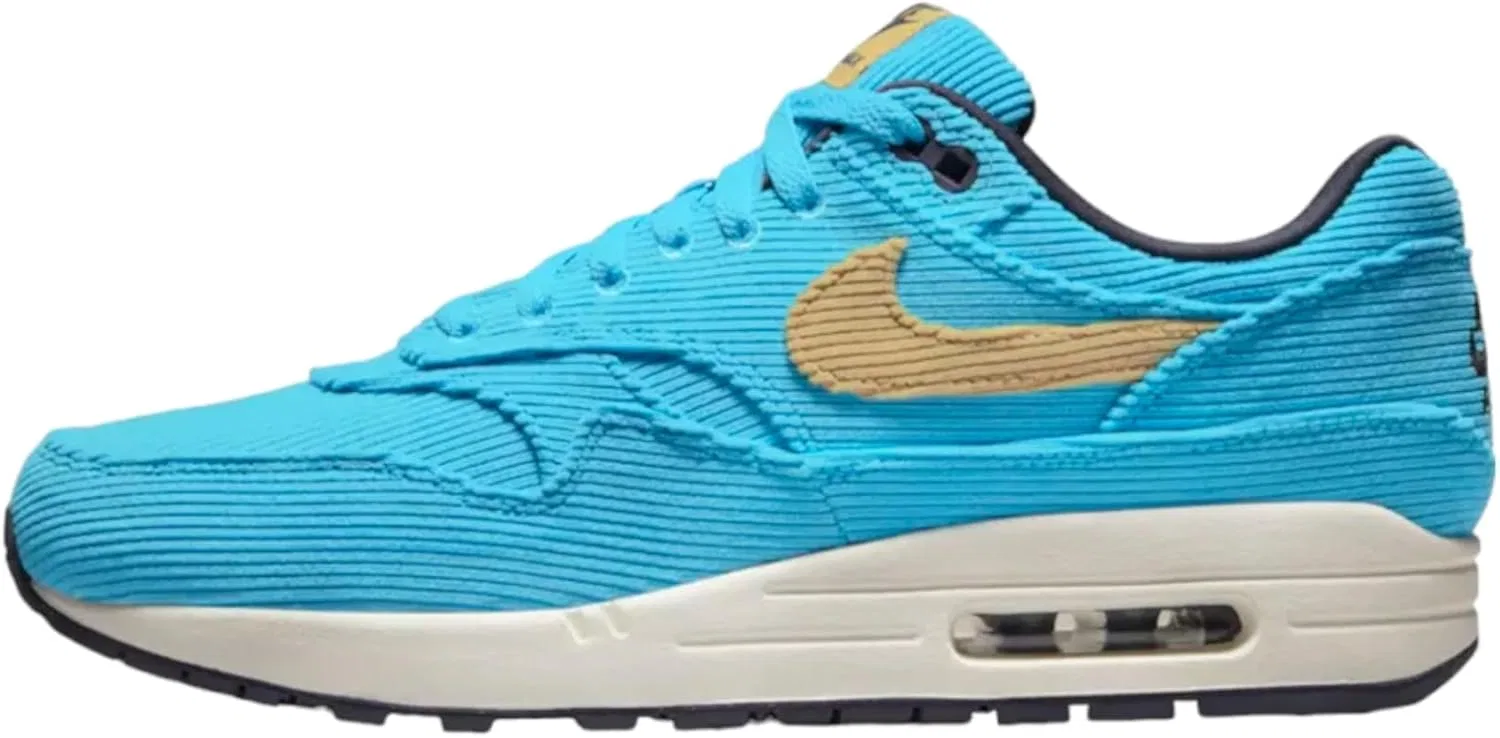 Мужские кроссовки NIKE Air Max 1 Premium, Baltic Blue Sesame Gridiron Sail