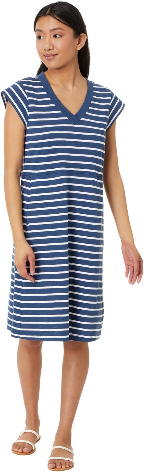 

Платье PACT Relaxed Slub Market Dress, цвет Yacht Stripe