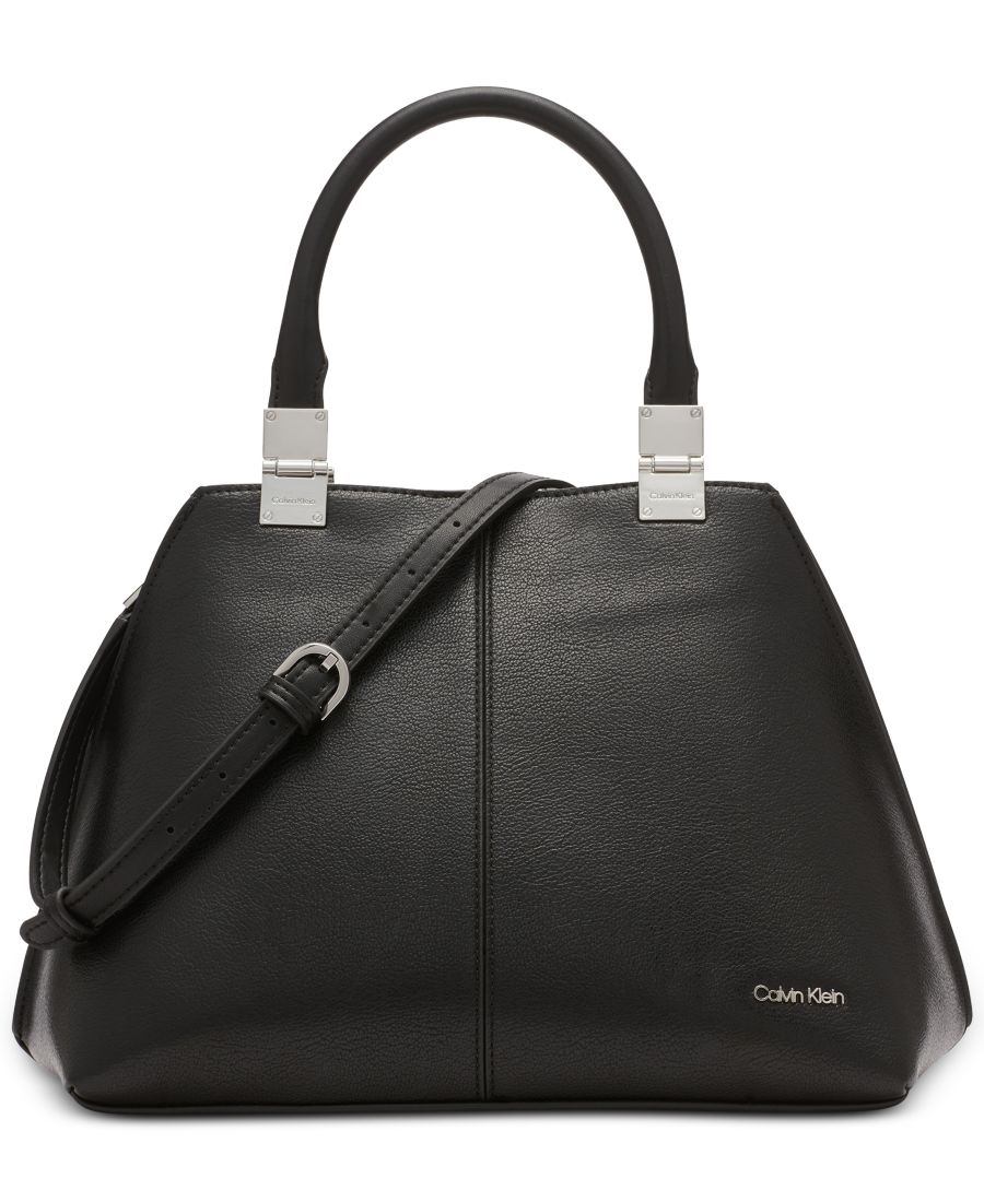 

Сумка-трансформер Granite с магнитной застежкой Calvin Klein, Black/silver