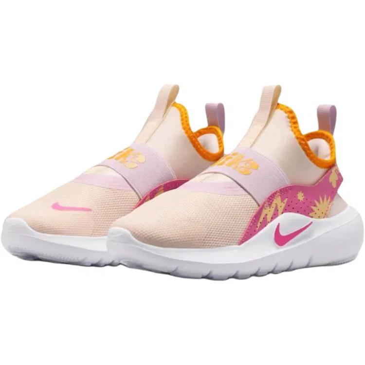 Детские беговые кроссовки Flex Runner 4 Nike, Beige — фото 4