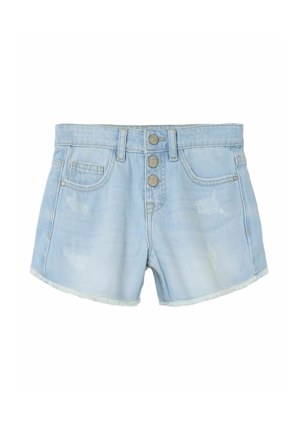 

Джинсовые шорты Name it, цвет Light Blue Bleached Denim