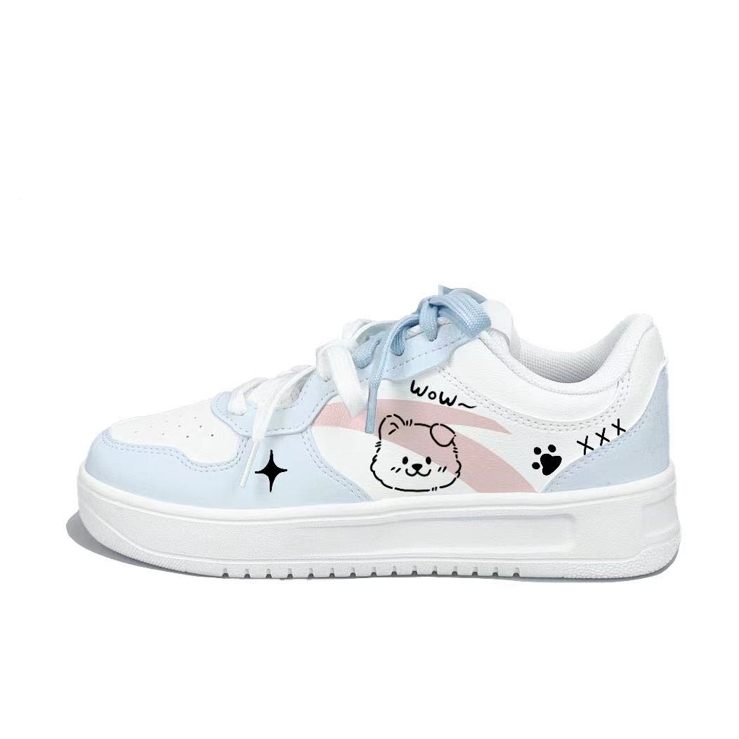 

Расслабленные нескользящие, устойчивые к истиранию, легкие низкие скейтерские кроссовки unisex ANTA, белый