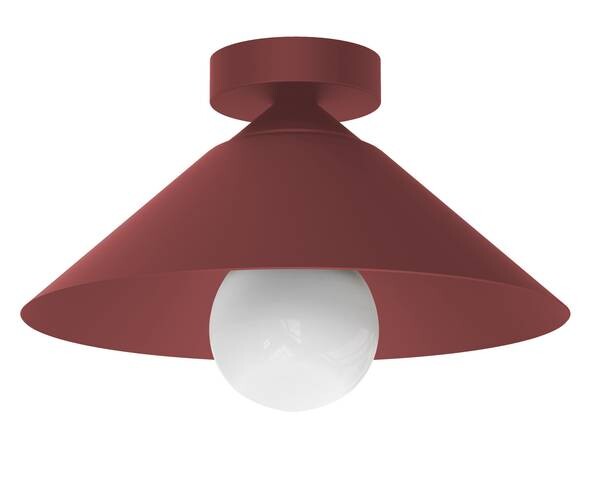 

Потолочный светильник Lumicom Chapeau, красный
