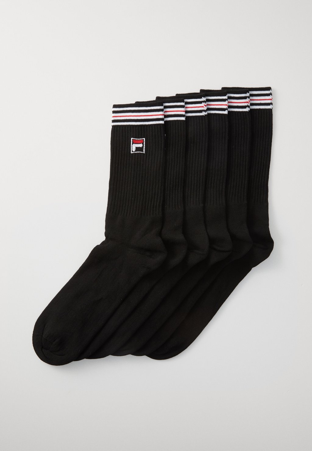 

Носки CREW VINTAGE UNISEX 6 PACK Fila, черный