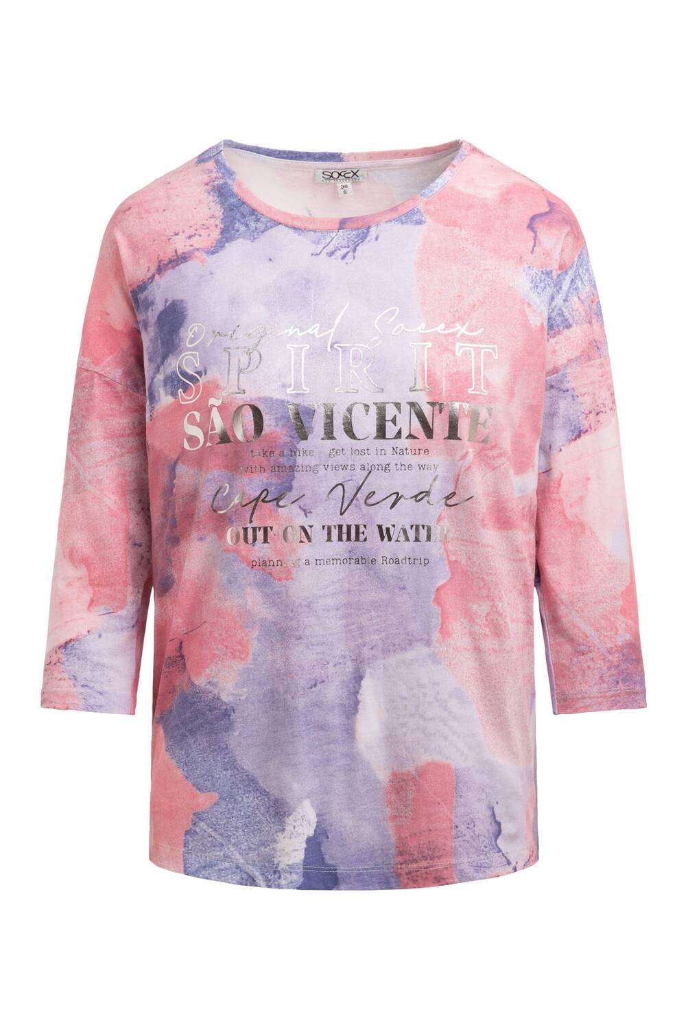 

Soccx Лонгслив в цвете абрикос