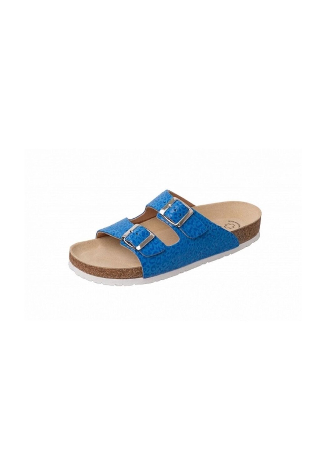 

Органические мюли для здоровья Schuhmode Weeger, цвет Blau Leo