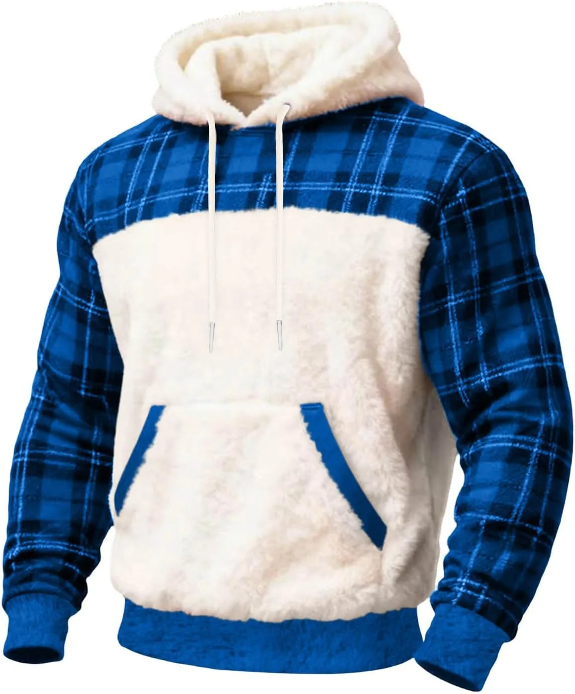 

Рождественский флисовый худи для мужчин 2025, теплый, мягкий и уютный Xiaojmake