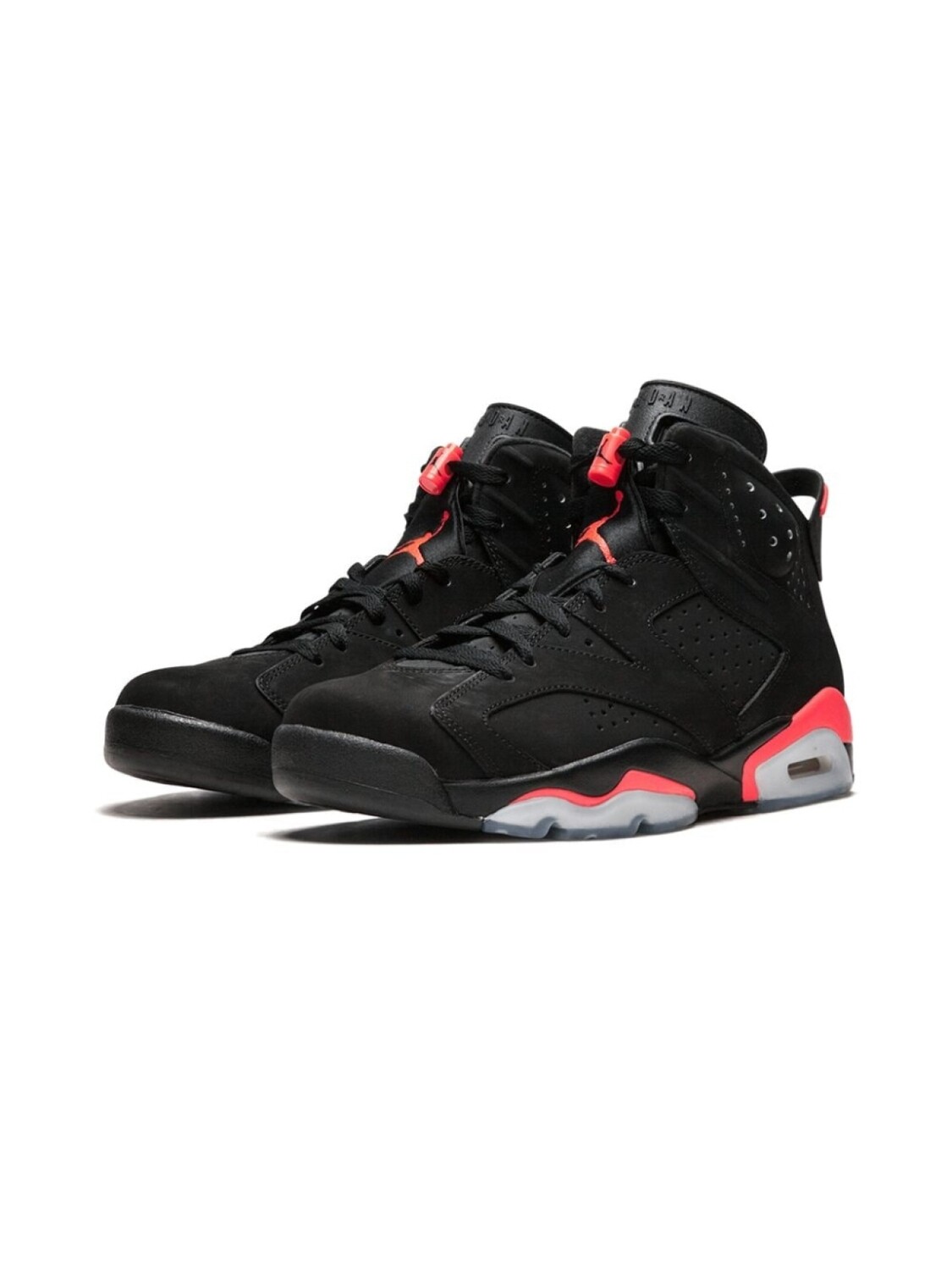 Кроссовки Air 6 Retro Infrared Jordan, черный — фото 2