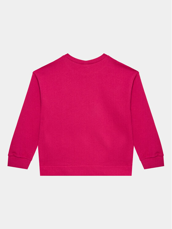 Толстовка свободного кроя United Colors Of Benetton, розовый — фото 2