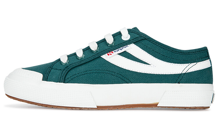 

Кеды унисекс низкие темно-зеленые Superga