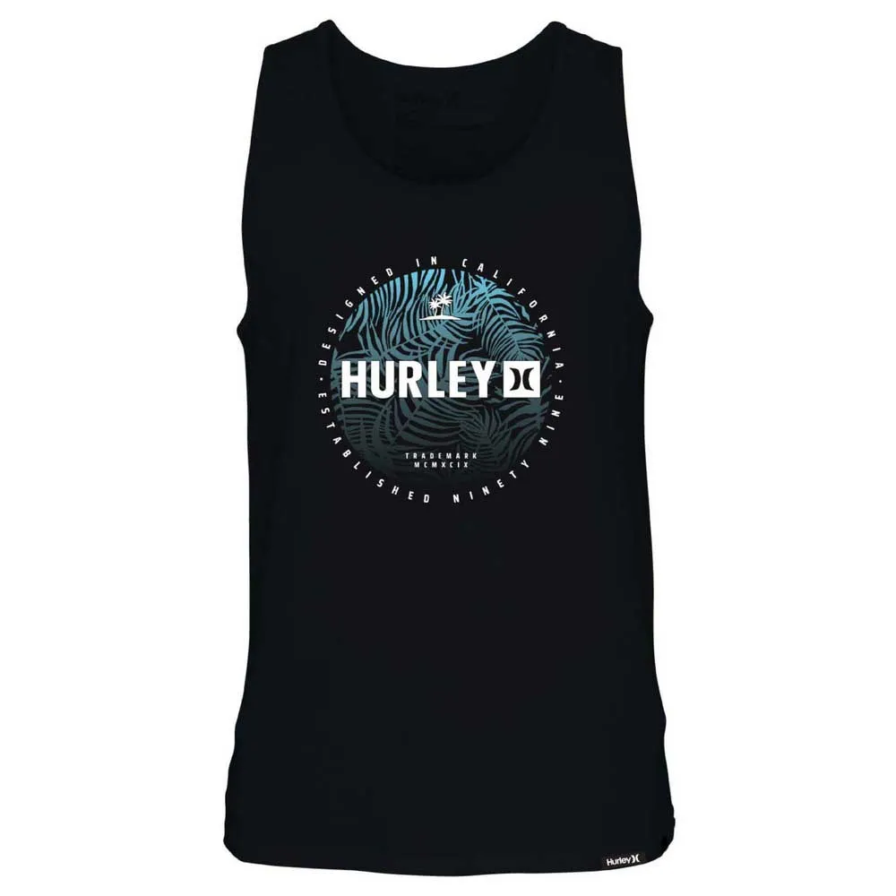 

Футболка без рукавов Hurley Palm World, черный