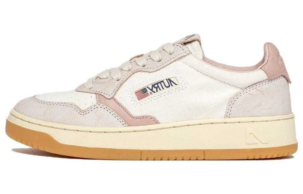 Кроссовки AUTRY AULW Low-top, бежевый/розовый