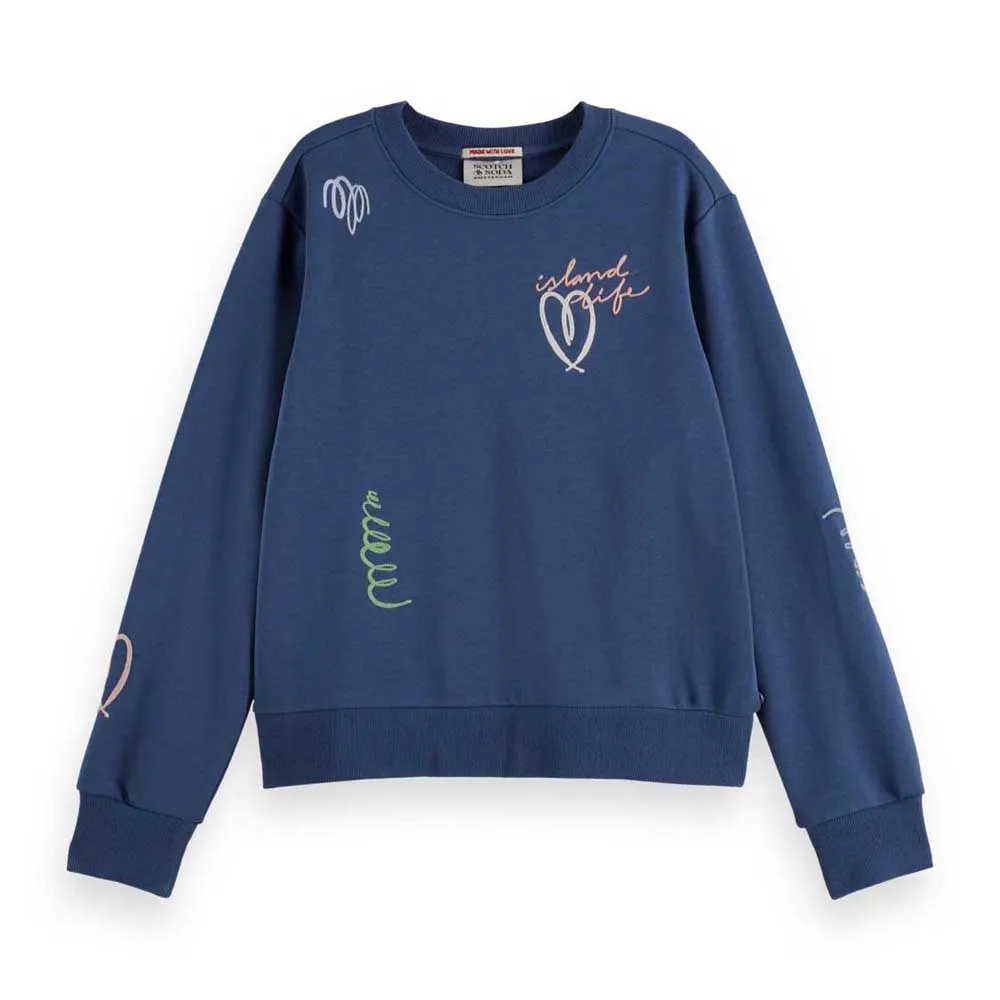 

Толстовка Scotch & Soda U9E00663T Regular Fit, синий