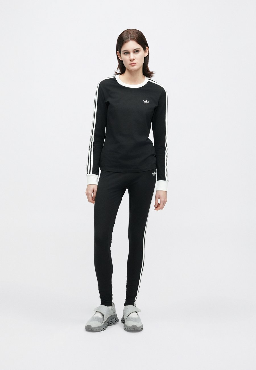 Брюки Adidas Originals Leggings, Black/White/Black — фото 3