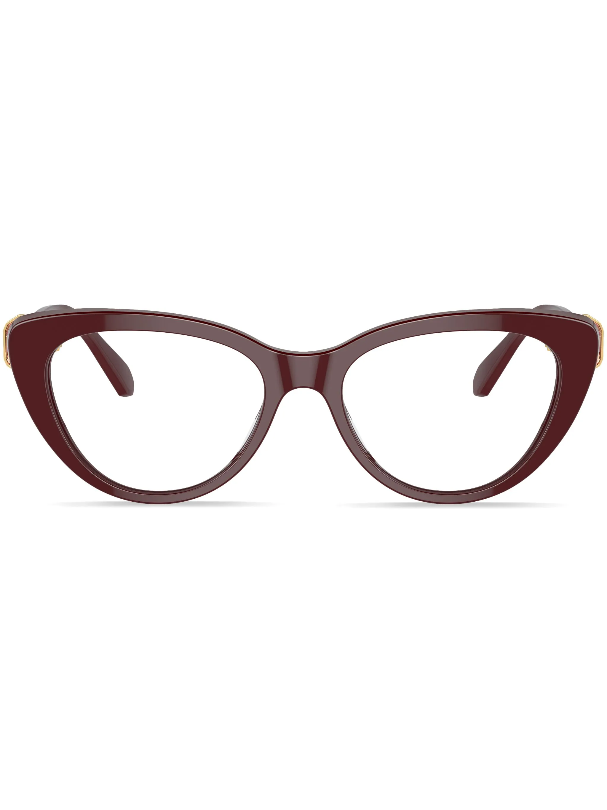 

Очки в оправе кошачий глаз с кристаллами Swarovski Eyewear, красный