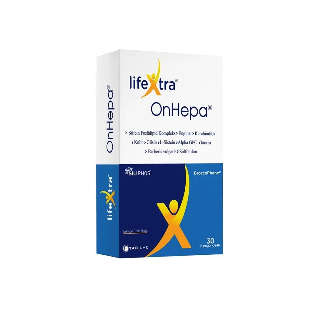 

Lifextra Onhepa 30 мягких капсул TAB İLAÇ