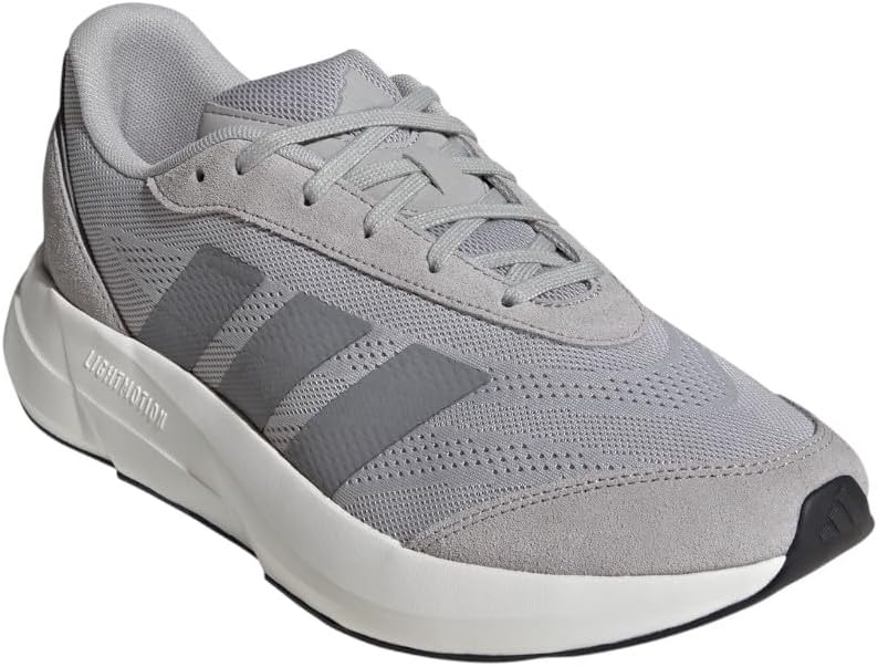 Мужские кроссовки adidas Lightshift на шнуровке повседневные - серые — фото 2