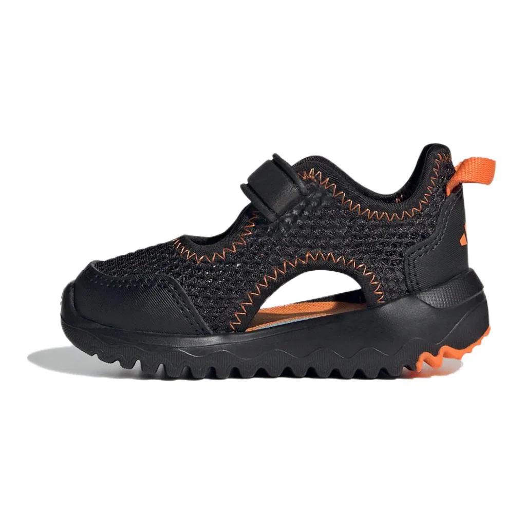 Кроссовки для малышей Adidas Fabric Black/Pure Orange