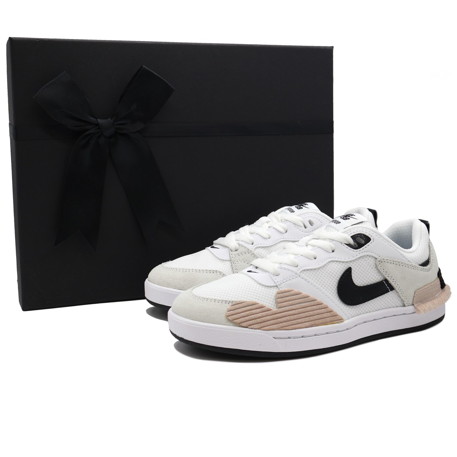 

Кроссовки Nike SB Alleyoop Skateboarding Shoes Women's Low-top White, белый