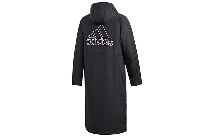 

Пальто-парка мужское черное Adidas, черный
