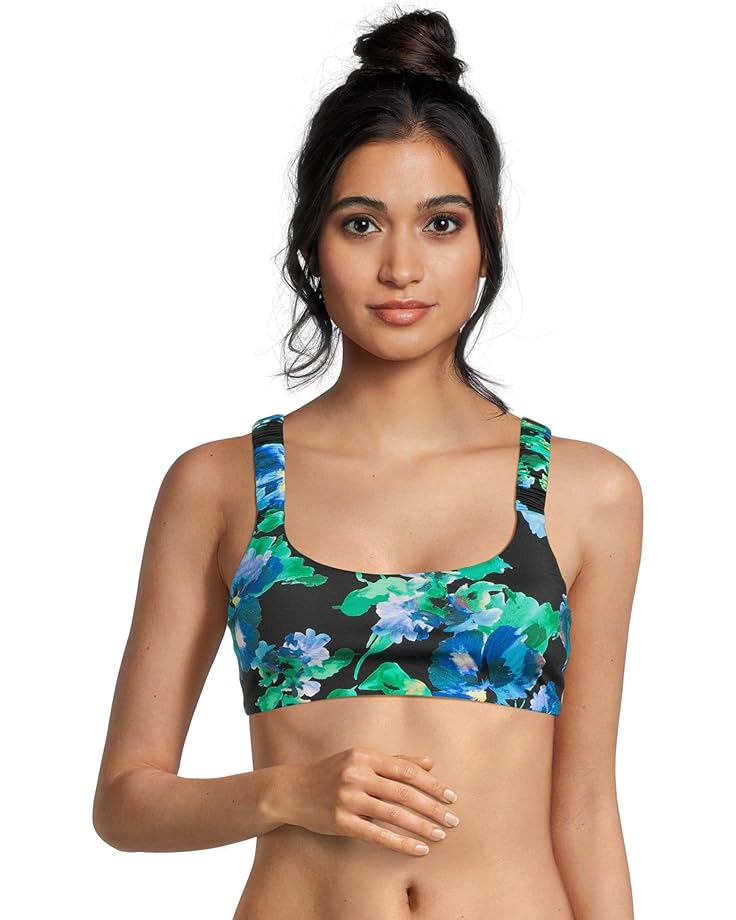 

Пляжный топ Beach Riot Eliza Top, цвет Black Pansy