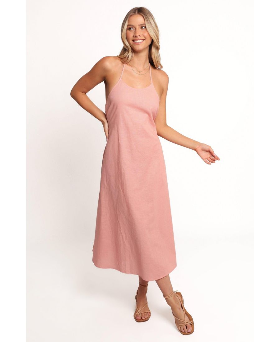 

Женское миди-платье Nadine с завязками на шее Petal and Pup, Pink