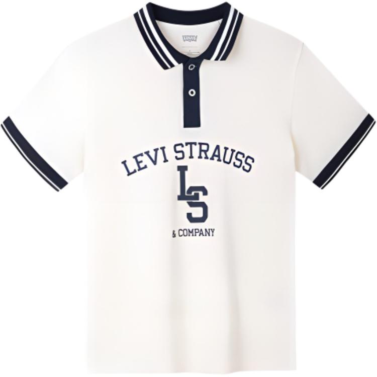 

Levis Детский топ Levi's Cream White Teenagers