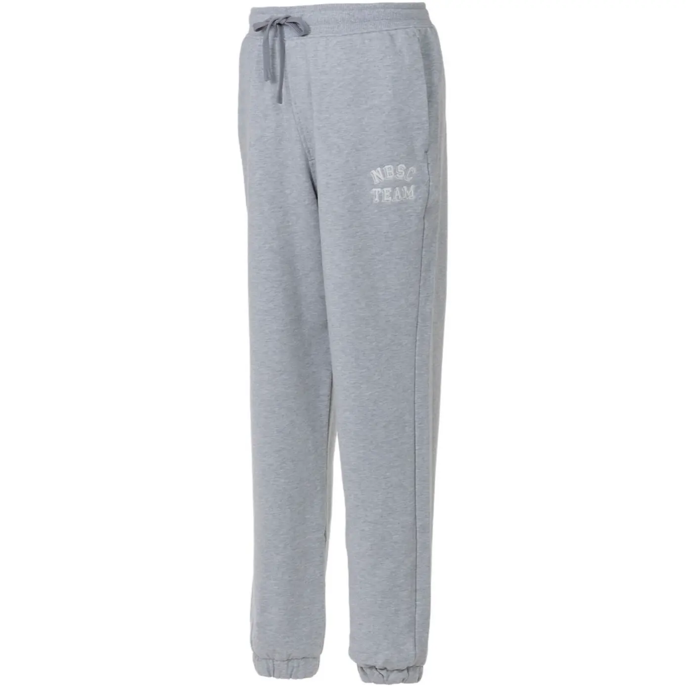 

New Balance Вязаные спортивные брюки мужские, серо-голубого цвета меланж