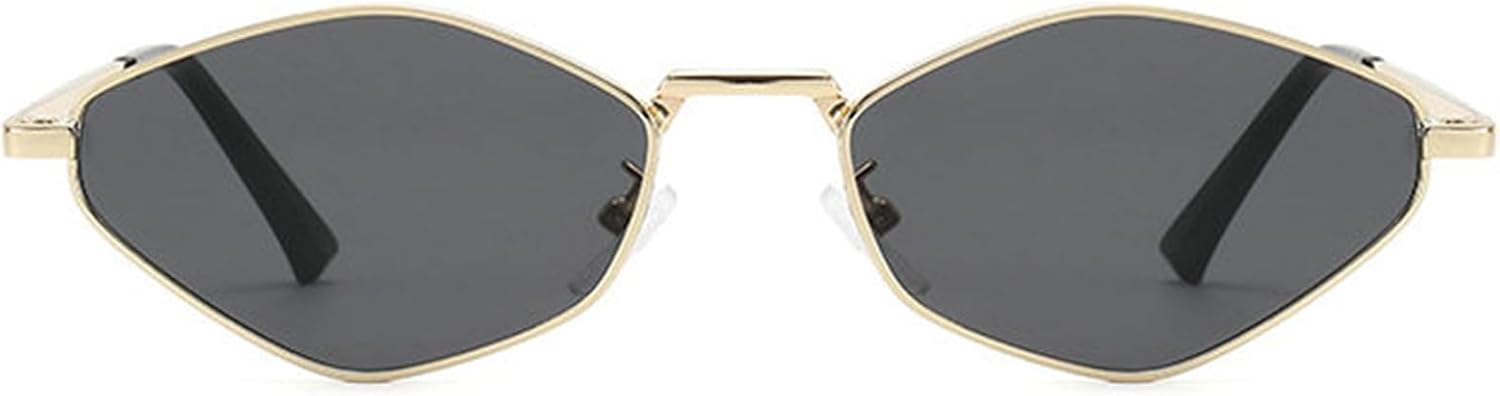 

Женские солнцезащитные очки Helena Fashion Irregular Outdoor Sunglasses в стиле 90-х, классические, с многоугольным геометрическим узором, ретро, ​​роскошные, для мужчин, с защитой от УФ-излучения UV400, C2