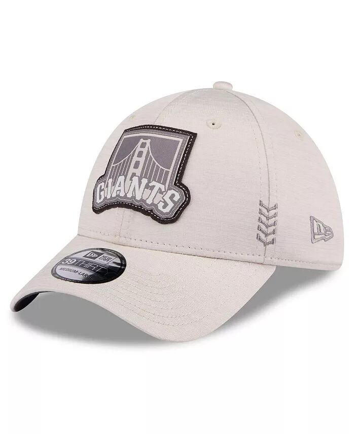 

Мужская кремовая бейсболка San Francisco Giants 2024 Clubhouse 39THIRTY Flex Fit New Era