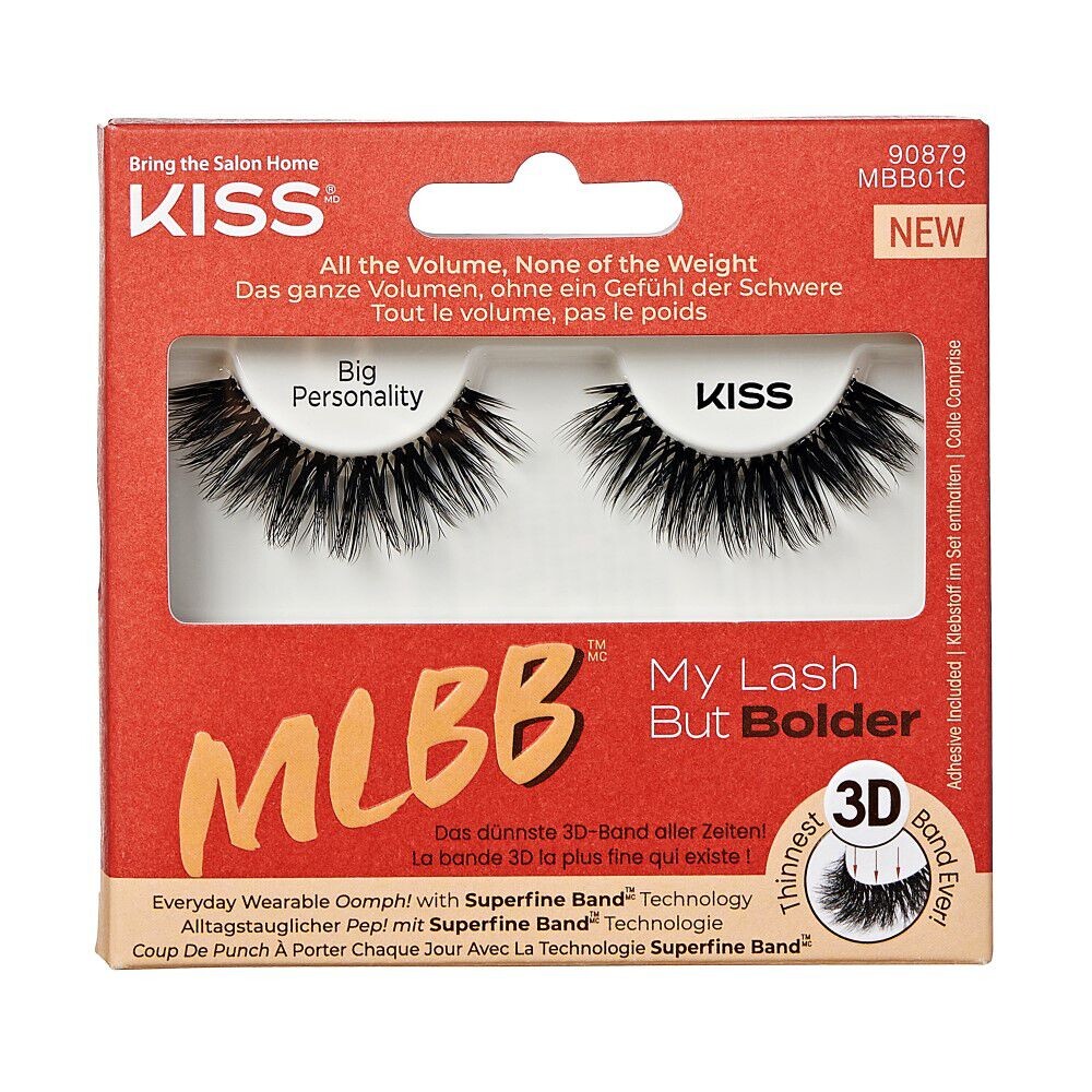 

Mbb01h1 большие накладные ресницы Kiss My Lash But Bolder, 1 пара